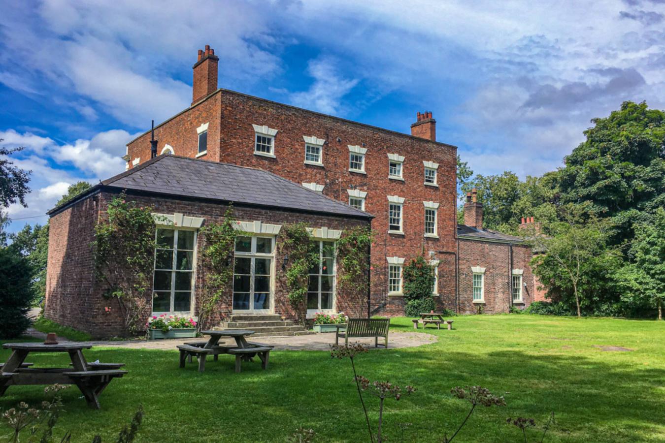 exterior trafford hall